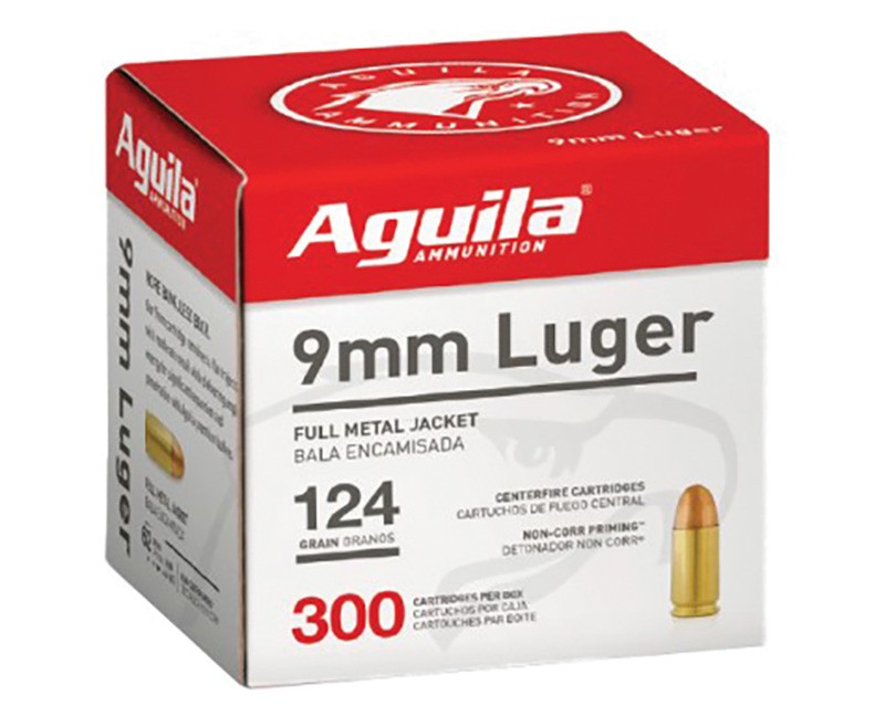 AGUILA 9MM 124 FMJ BULK 300 - Win Repeating Arms Promotion